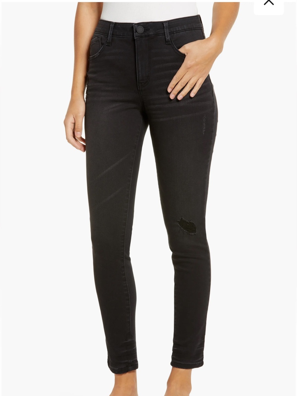 Wit & Wisdom Ab-Solution High Waist Ankle Skinny Jeans